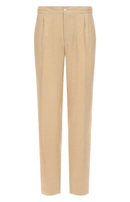 Kiton: Льняные брюки 