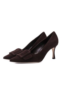 Manolo Blahnik: Коричневые туфли 
