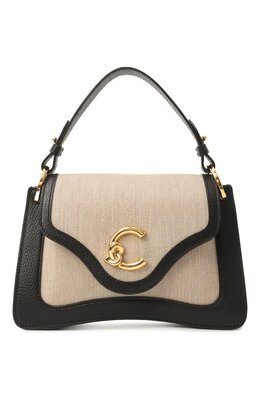 Coccinelle: Бежевая сумка 