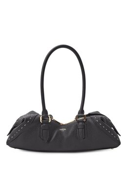 Lancel: Чёрная сумка 
