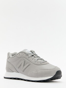 New Balance: Серые кроссовки 