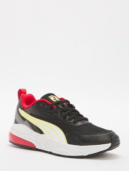 Puma: Чёрные кроссовки 