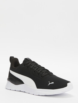 Puma: Чёрные кроссовки 
