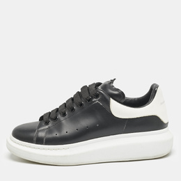 Alexander McQueen: Чёрные кроссовки  Oversized