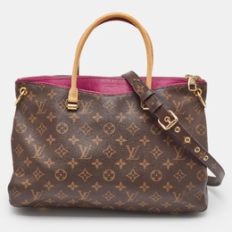 Louis Vuitton: Коричневая сумка 