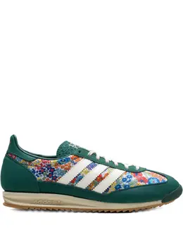 adidas: Зелёные кроссовки  SL-72