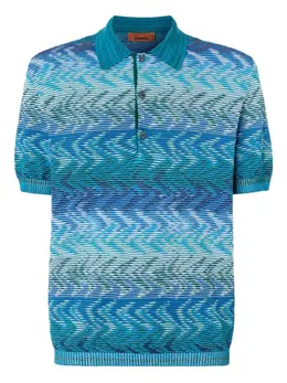 Missoni: Голубое поло 