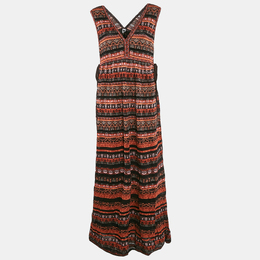 M Missoni: Коричневое платье 