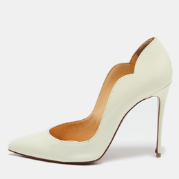 Christian Louboutin: Белые туфли 