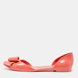 Salvatore Ferragamo: Розовые балетки 