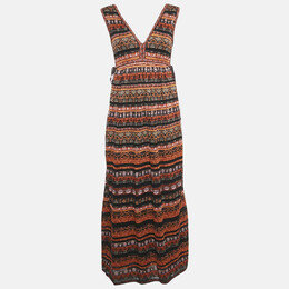 M Missoni: Оранжевое платье 