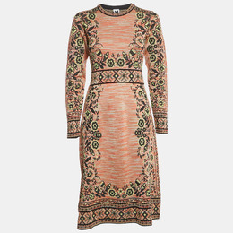M Missoni: Бежевое платье 