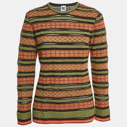 M Missoni: Зелёный топ 