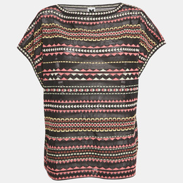 M Missoni: Чёрный топ 