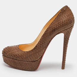 Christian Louboutin: Коричневые туфли 