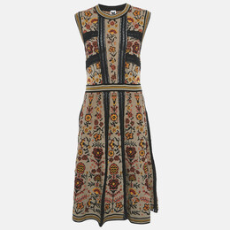 M Missoni: Бежевое платье 