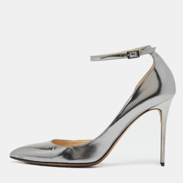 Jimmy Choo: Серебристые туфли 