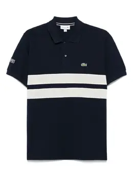 Lacoste: Синее поло 