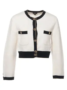 CHANEL Pre-Owned: Белый кардиган 
