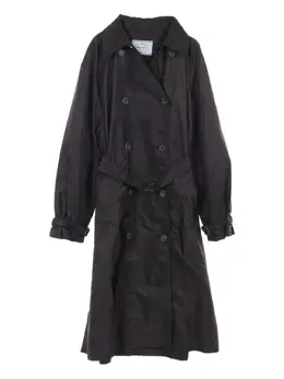 Prada Pre-Owned: Чёрный плащ 