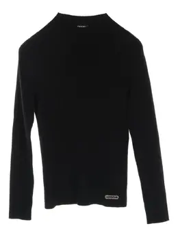 CHANEL Pre-Owned: Чёрный свитер 