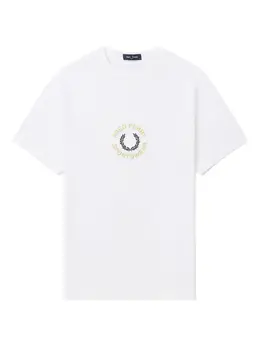 Fred Perry: Хлопковая футболка 