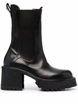 Premiata: Чёрные мокасины 