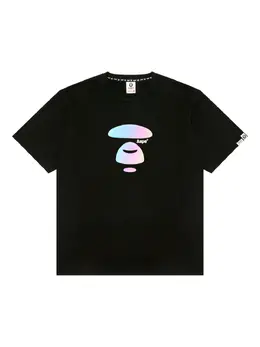 AAPE BY *A BATHING APE®: Хлопковая футболка 