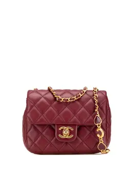 CHANEL Pre-Owned: Красная сумка через плечо 
