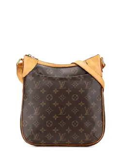 Louis Vuitton Pre-Owned: Коричневая сумка через плечо 