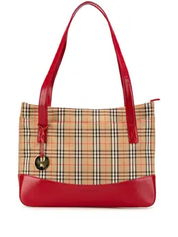 Burberry Pre-Owned: Коричневая сумка-шоппер 