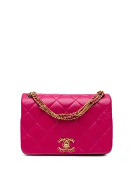 CHANEL Pre-Owned: Розовая сумка 