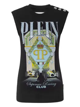 Philipp Plein: Чёрная майка 