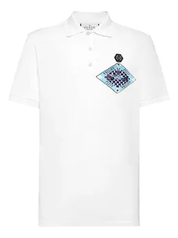 Philipp Plein: Белое поло 