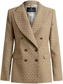 ETRO: Жаккардовый жакет 