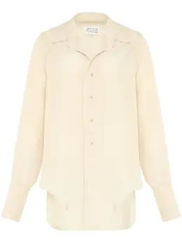 Maison Margiela: Бежевая рубашка 