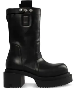 Rick Owens: Чёрные ботинки 