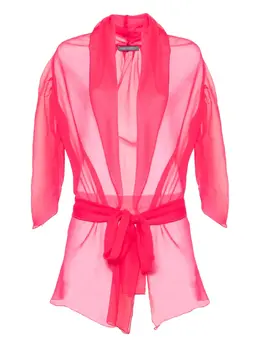 Alberta Ferretti: Шёлковая куртка 