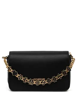Love Moschino: Чёрная сумка-шоппер 
