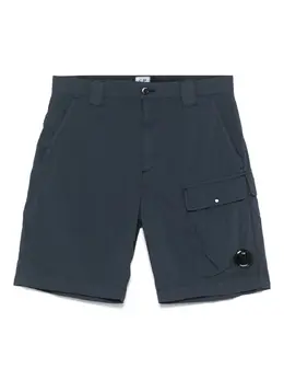 C.P. Company: Голубые шорты  Lens