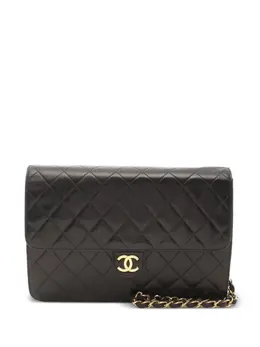 CHANEL Pre-Owned: Чёрная сумка 