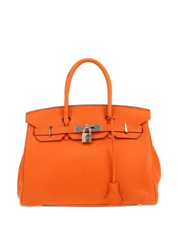 Hermès Pre-Owned: Оранжевая сумка 