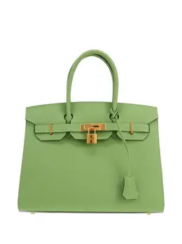 Hermès Pre-Owned: Зелёная сумка 