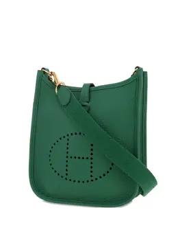 Hermès Pre-Owned: Зелёная сумка 