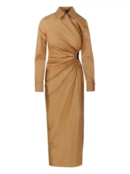 Max Mara: Драпированная рубашка 