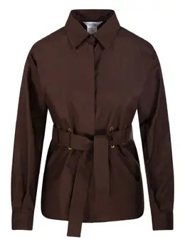 Max Mara: Тёмная рубашка 