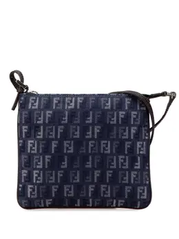 Fendi Pre-Owned: Голубая сумка через плечо 