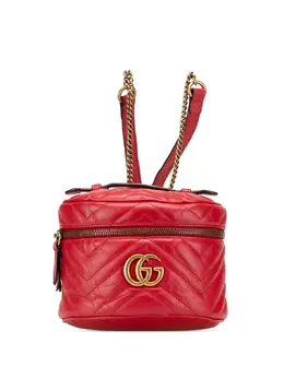 Gucci Pre-Owned: Красный рюкзак 