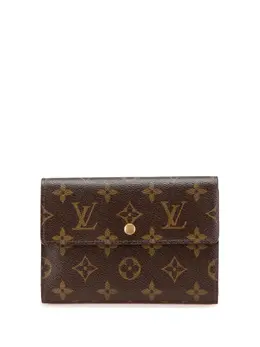 Louis Vuitton Pre-Owned: Коричневый кошелёк 