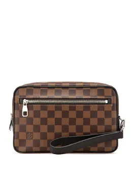 Louis Vuitton Pre-Owned: Коричневый клатч 